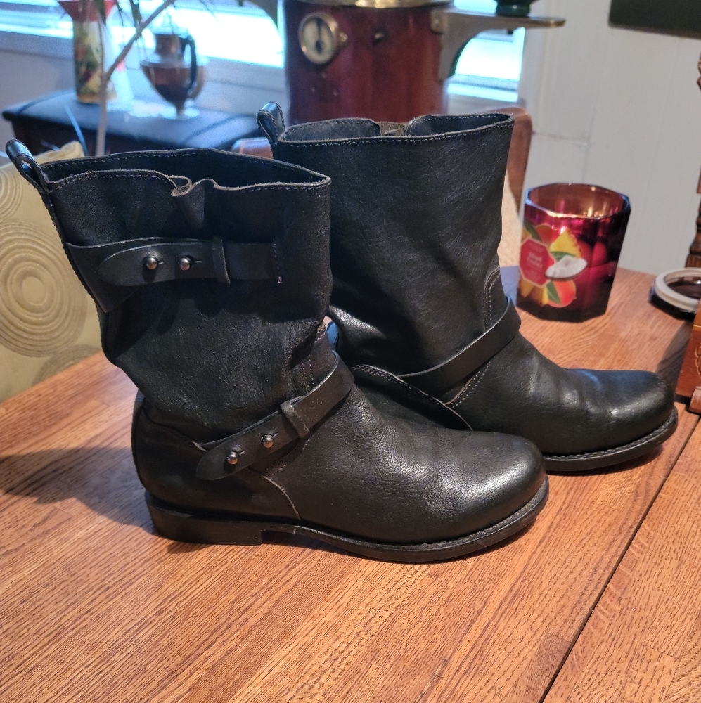 Leather Rag & Bone Boots